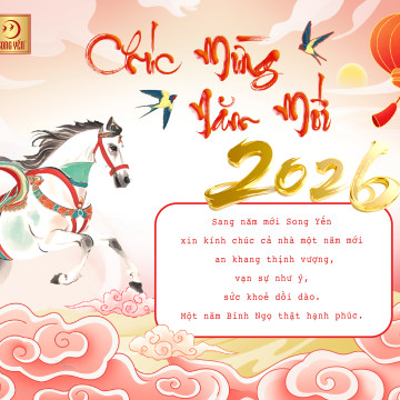 THÔNG BÁO LỊCH NGHỈ TẾT DƯƠNG LỊCH 2026 & TẾT NGUYÊN ĐÁN BÍNH NGỌ